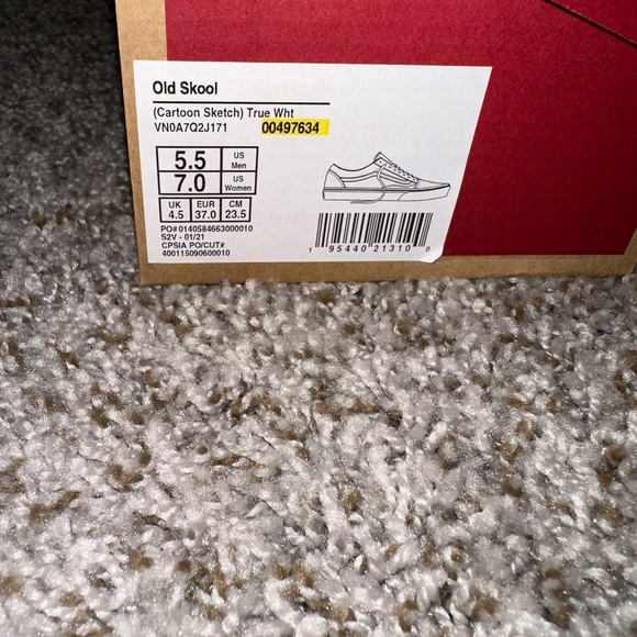 Cartoon Old Skool Vans - Picture 7 of 7